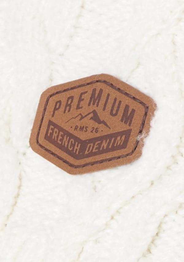 Badge leather like RMS26