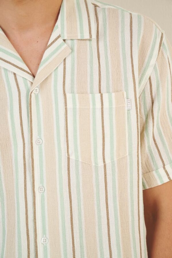 Ensemble Rayé Chemise + Bermuda 10051 – Image 2