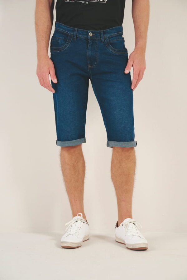 Pantacourt Jeans Double Stone 3619