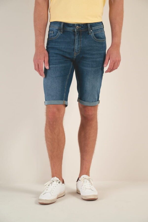 Bermuda Jeans Stone Stretch 3654