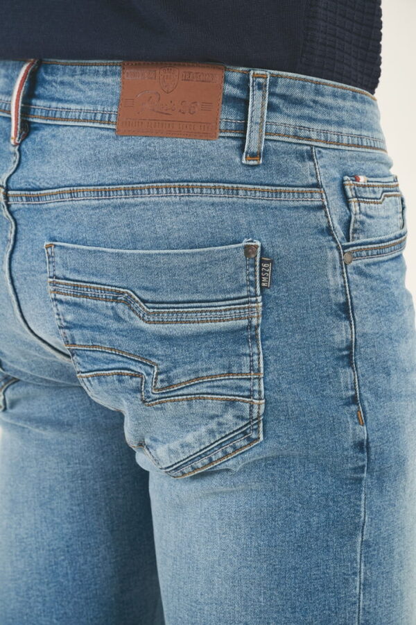 Bermuda Jeans Stretch Bleach 3655 – Image 2