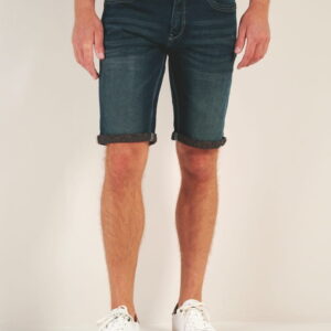 Bermuda Jeans Stretch Overdyed 3657