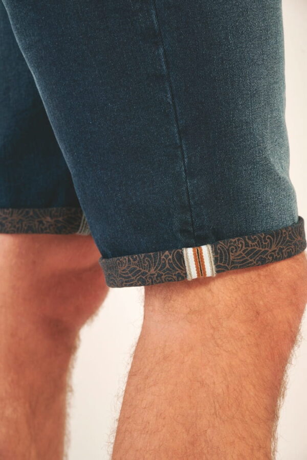 Bermuda Jeans Stretch Overdyed 3657 – Image 3