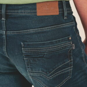 Bermuda Jeans Stretch Overdyed 3657
