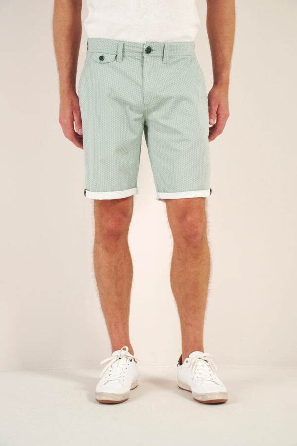 Bermuda Chino Stretch imprimé 3663