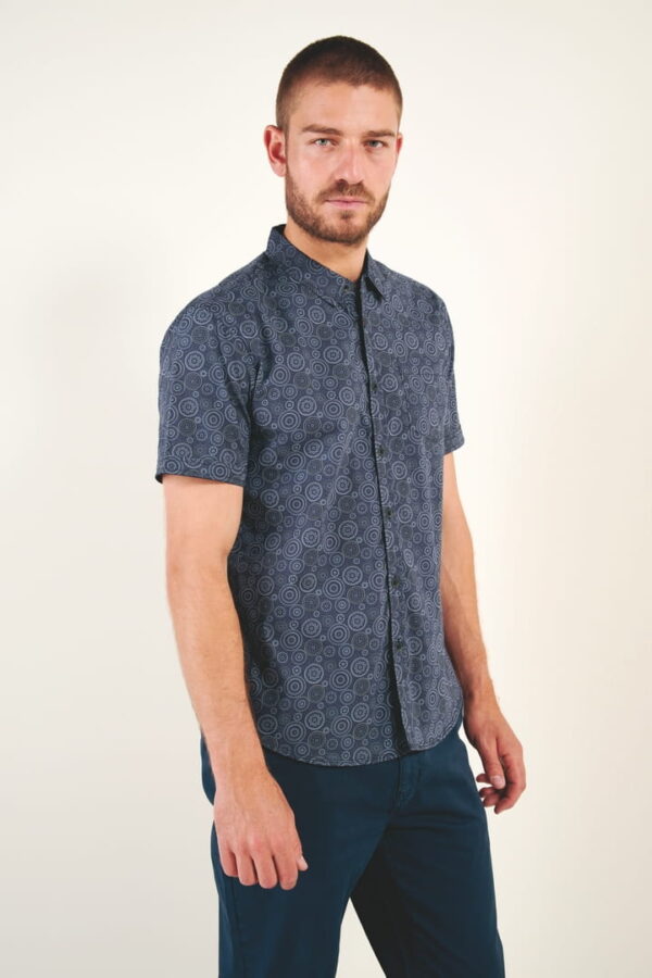 Chemise imprimé Cercles 4710