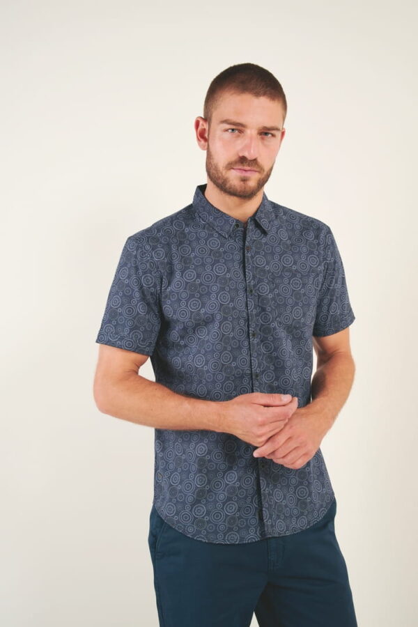 Chemise imprimé Cercles 4710 – Image 2