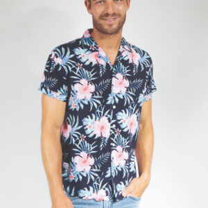 Chemise imprimé Hawaïen 4715