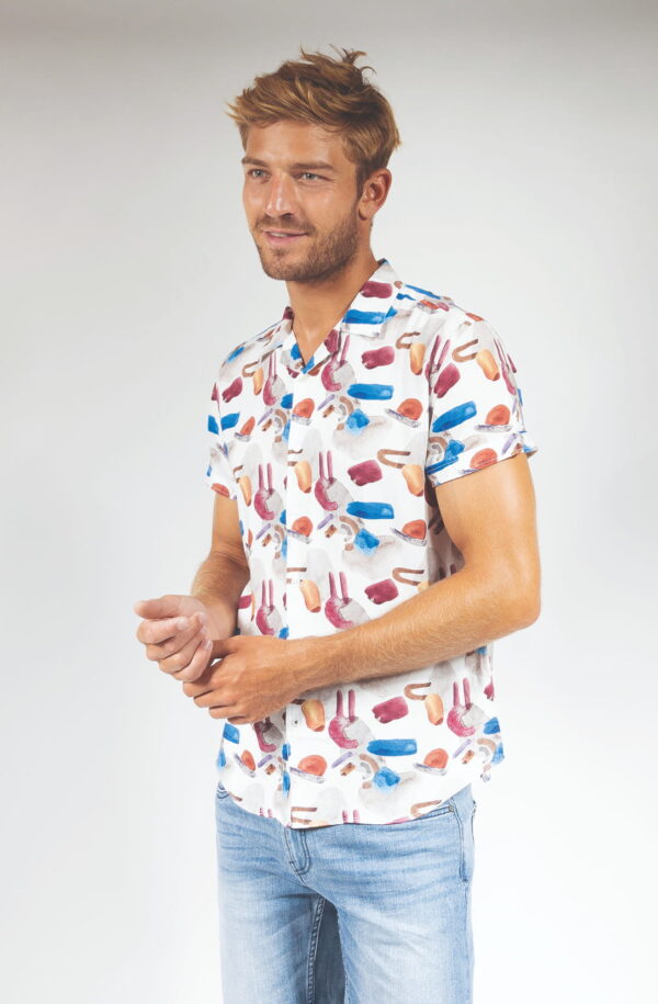 Chemise imprimé ethnique 4720