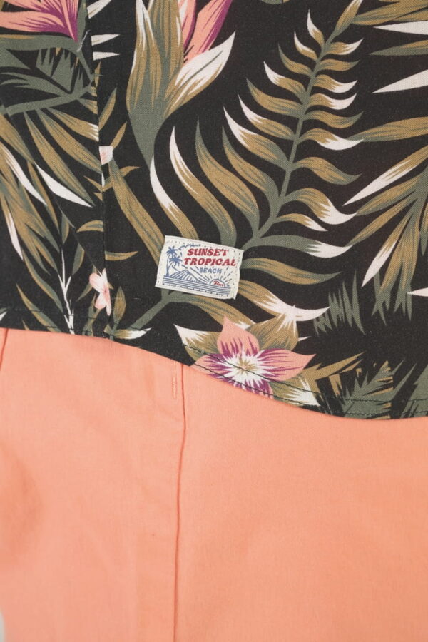 Chemise imprimé Black tropical 4758 – Image 3