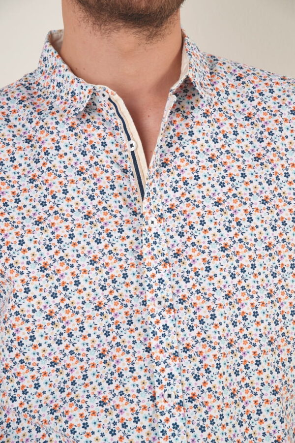 Chemise imprimé Fleurs 4783 – Image 2