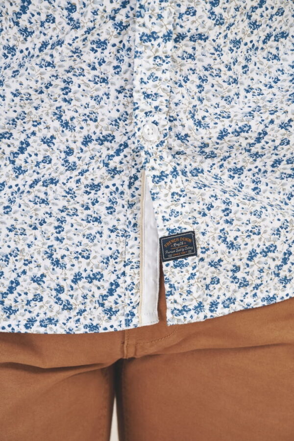 Chemise imprimé Micro fleurs 4789 – Image 3