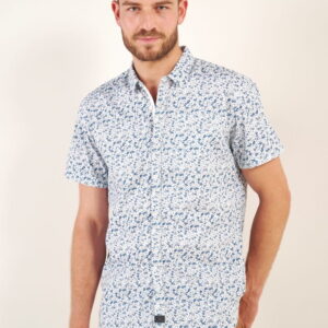 Chemise imprimé Micro fleurs 4789