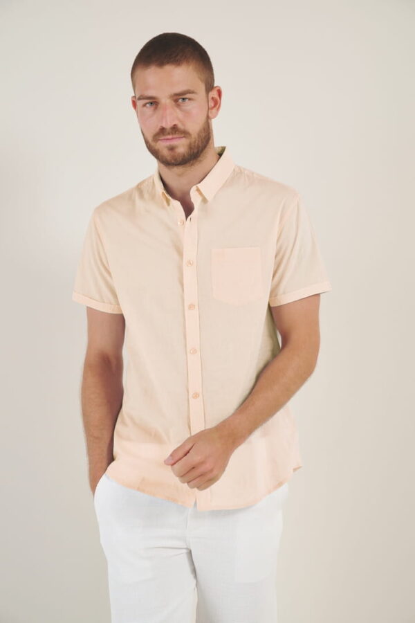 Chemise unie Voile de coton 4794