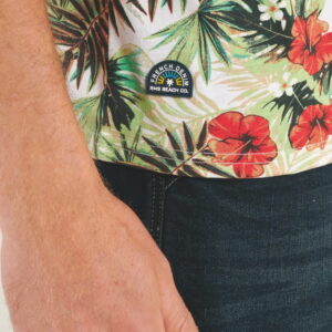 T-Shirt imprimé tropical 91059
