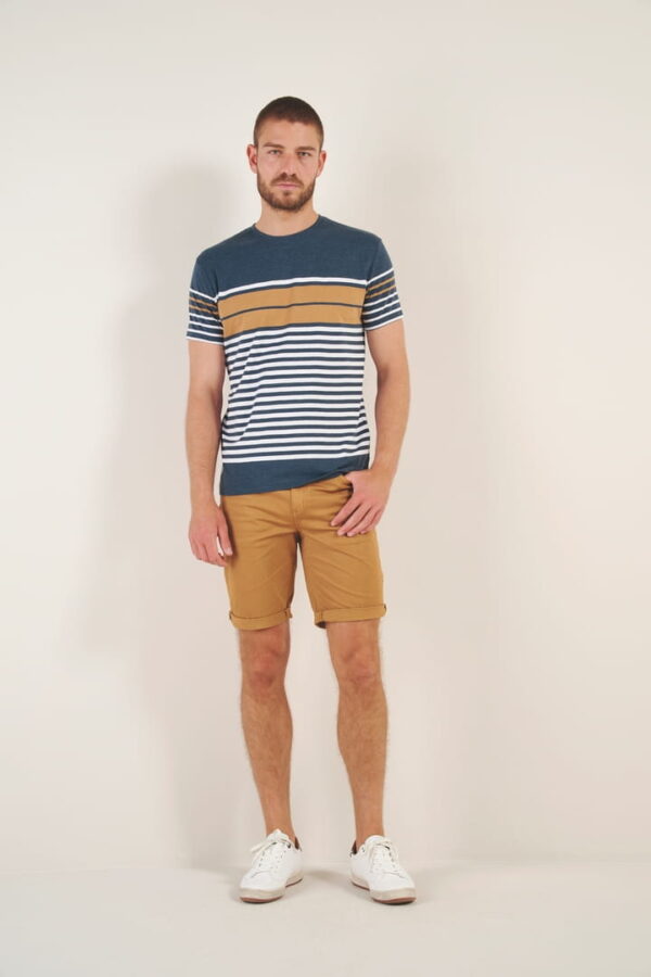 T-Shirt rayé fantaisie 91064