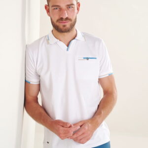 Polo piqué stretch 91311