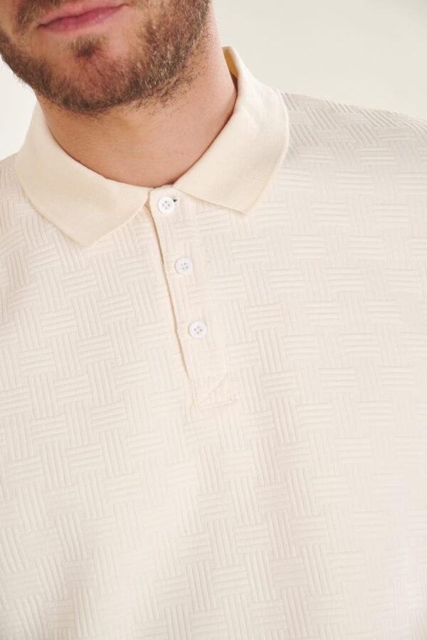Polo Jacquard Texturé 91317 – Image 3