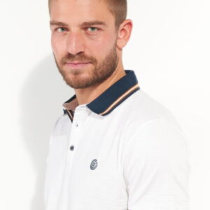 Polo slub microstripe sport 91318