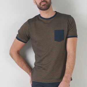 T-Shirt Jacquard damier 91150