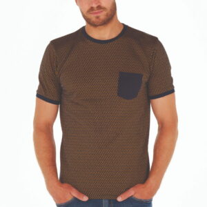 T-Shirt Jacquard damier 91150