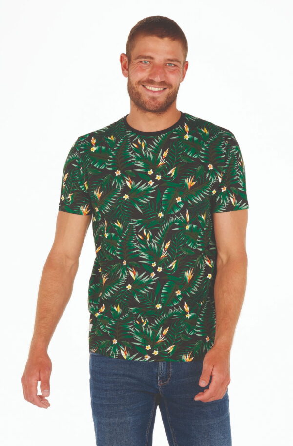 T-Shirt imprimé Jungle 91175