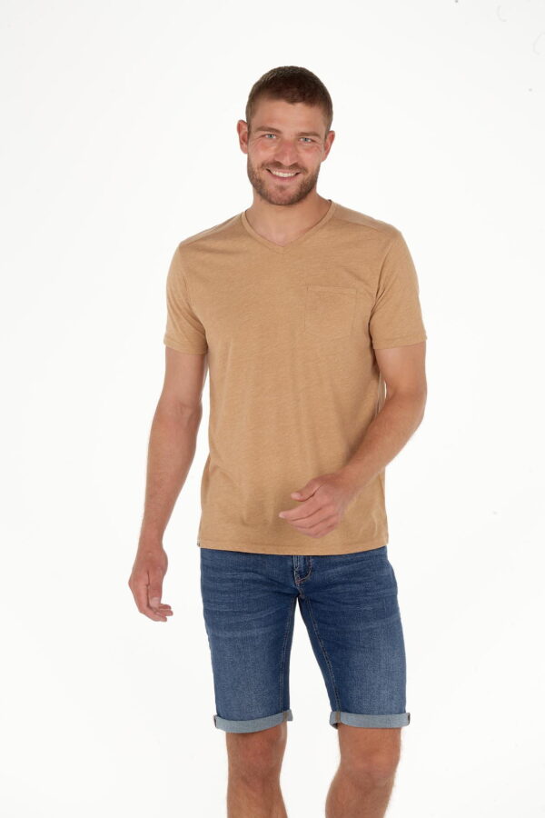 T-Shirt basique chiné 91202B