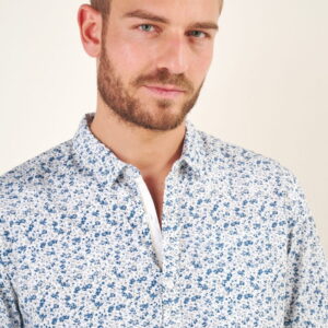 Chemise imprimé Micro fleurs 4789