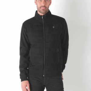 Veste Bimatière Maille & Alcantara 7540