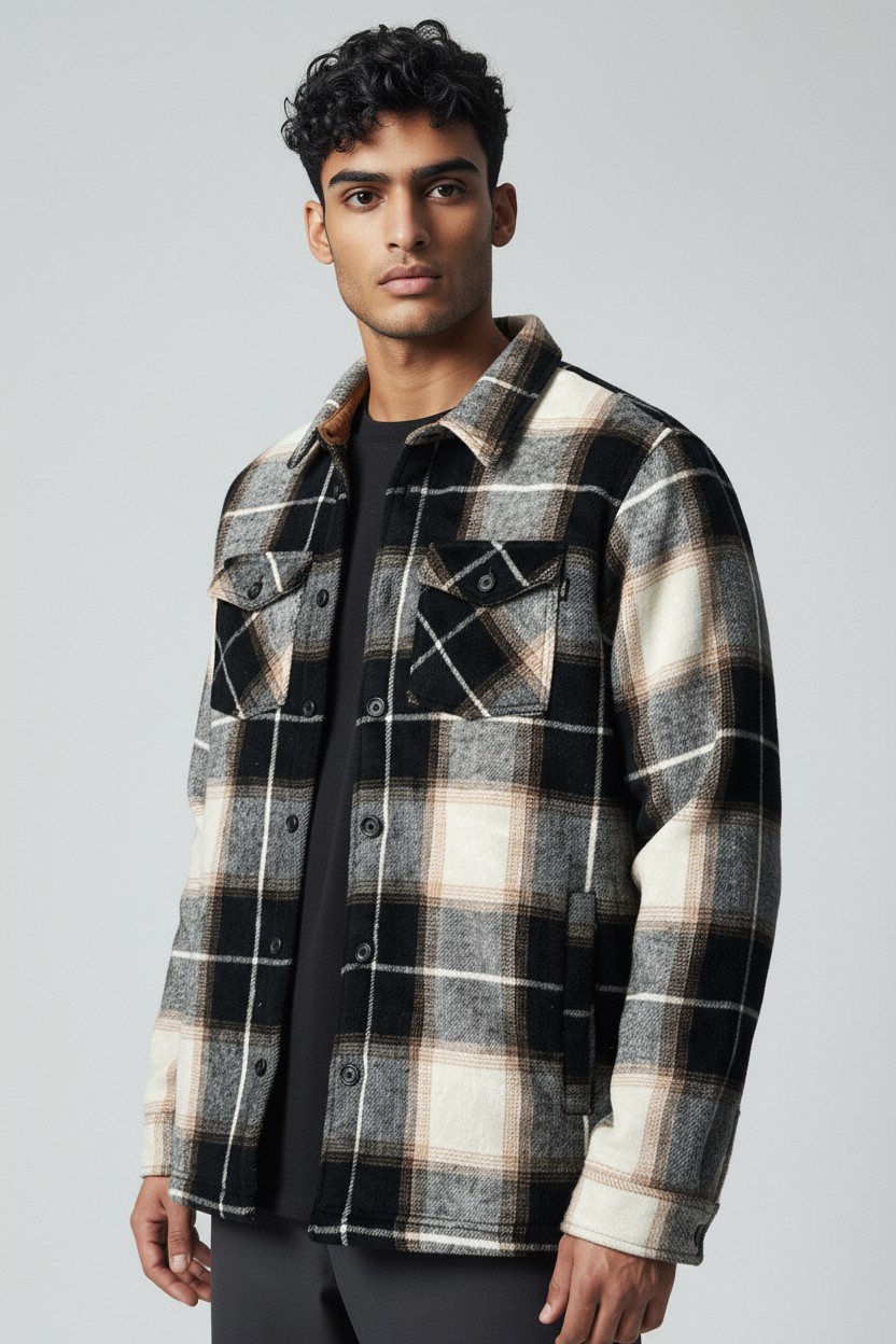 Surchemise Flanelle Doublé Sherpa 7545