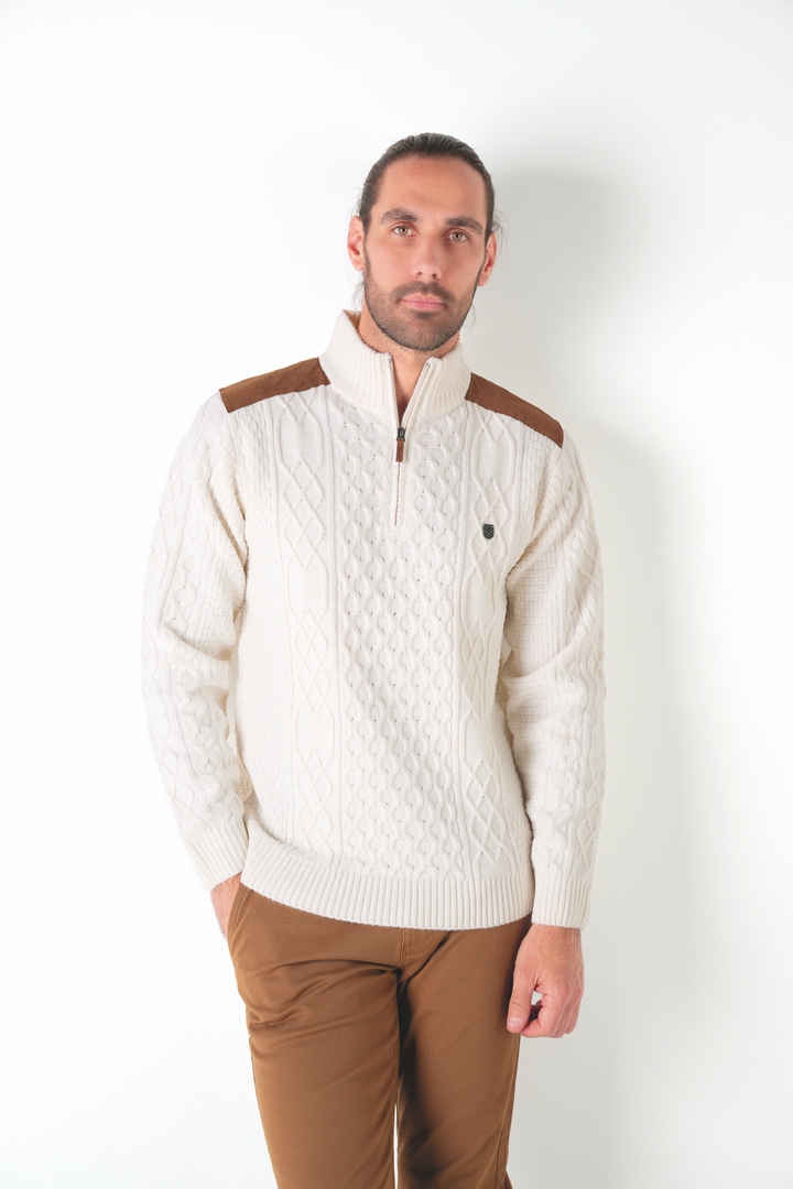 Pull col cycliste Irlandais 61030