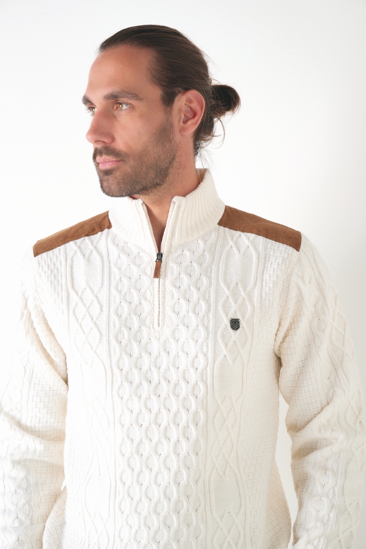 Pull col cycliste Irlandais 61030 – Image 2