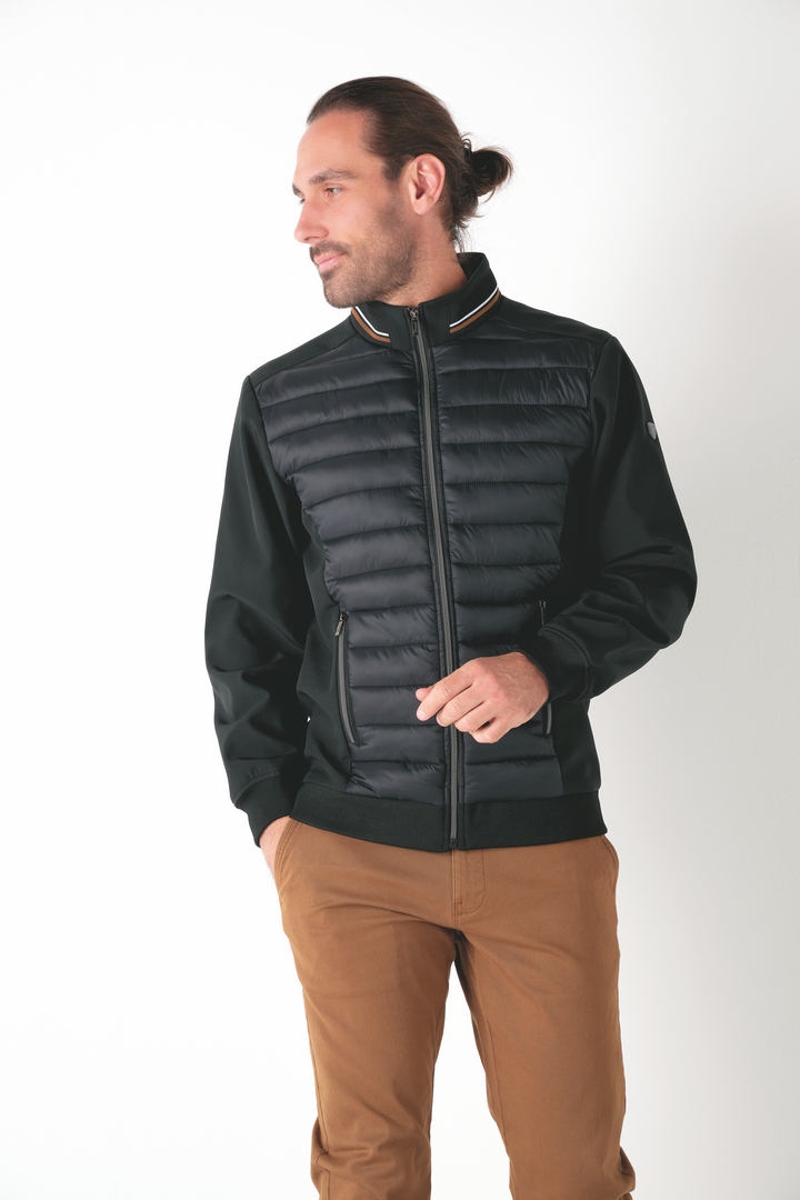 Veste Bimatière Softshell & Doudoune 7542